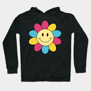 Pansexual smile daisy flower Hoodie